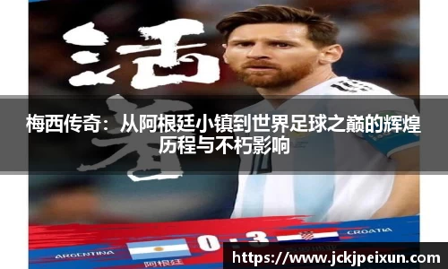 梅西传奇：从阿根廷小镇到世界足球之巅的辉煌历程与不朽影响